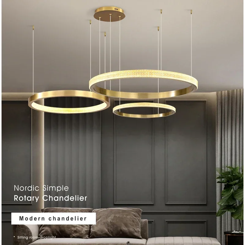 Lamp Simple Yet Elegant Modern Chandelier , Acrylic Shape Pendant, Height Adjustable And DIY Ceiling Light Fixture For