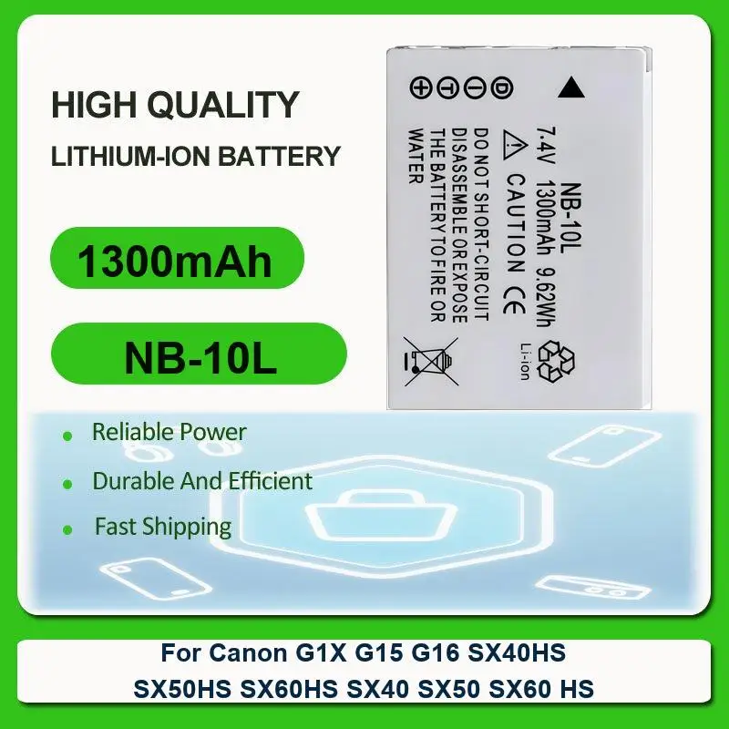 Battery For Canon Vixia HFR80 HFR82 HFR800 HFM50 HFM52 HFM500 HFR30 HFR32 HFR300 Camera PowerShot IXUS 300 320 330 400 430 500