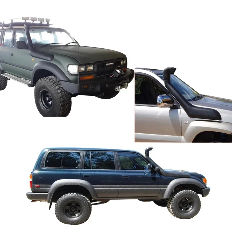 Snorkel Kits Air Intake for Toyota Land Cruiser FJ80 LC80 1990 1991 1992 1993 1994 1995 1996 1997 1998 Diesel Petrol Model