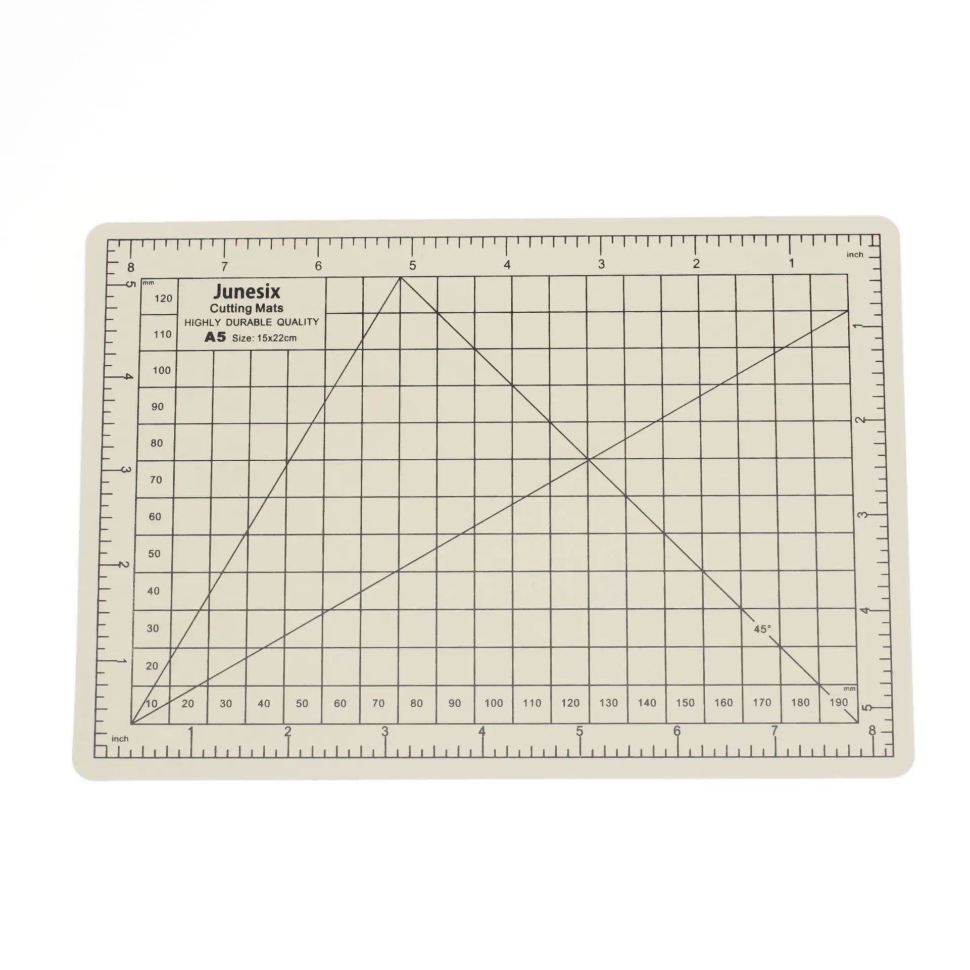 Double-Sided A5 Cutting Mat with Multi-Color Design for DIY Crafting Cutting Mat for Crafts A5 Cutting Mat