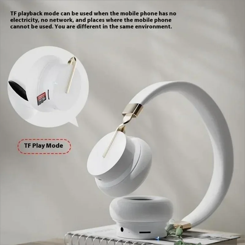 FINGERTIME P3 Wireless Bluetooth Headphone With Mic Active Noise Reduction Long Battery Life Lightweight Gamer Earphones Custom