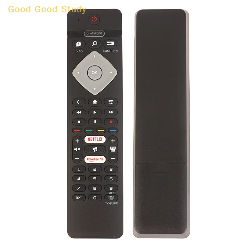 อะไหล่รีโมทคอนโทรลสำหรับ Philips Ambilight 4K LED TV 75PUS6754/12 65PUS6754/12 65PUS6704/12 55PUS6754 BRC0884402/01