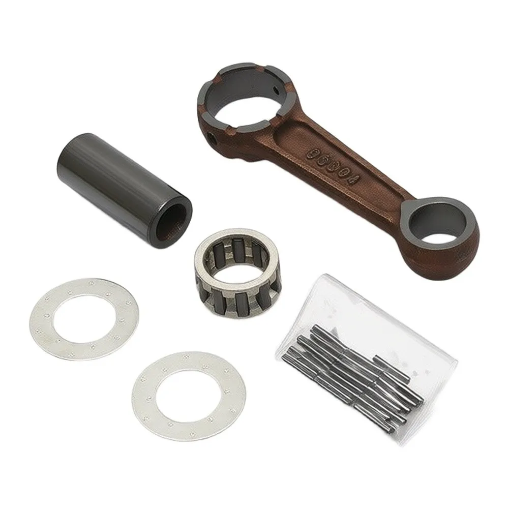 Connecting Rod Kit 650-11650-00 For 9.9-15HP 2-Stroke For Outboard 1996-1997 Helps Maintain Proper Piston Movement And Engine