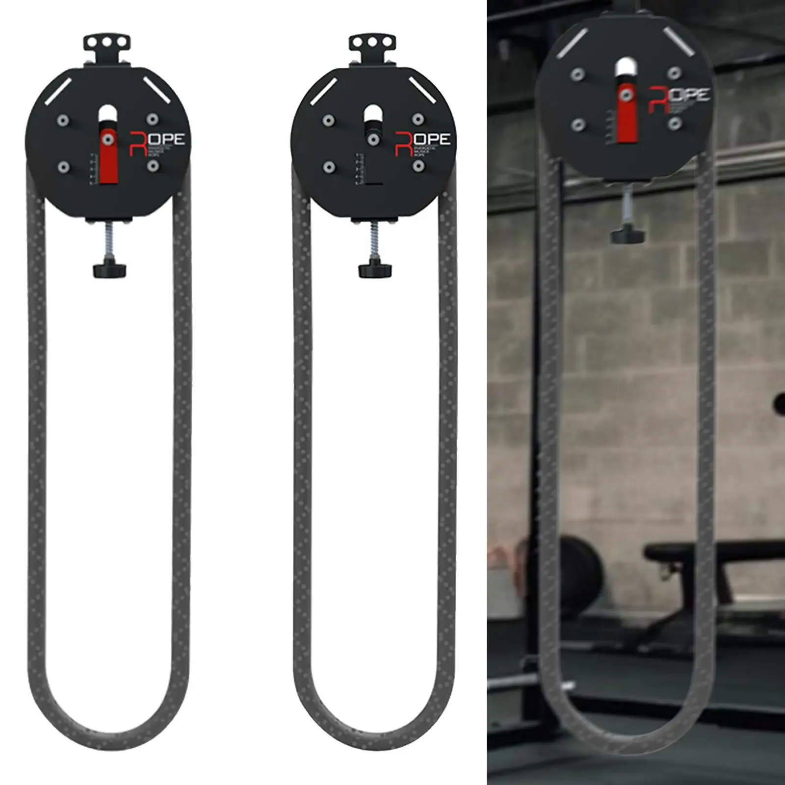 Endloser Seiltrainer, Krafttraining, Zugseil-Trainingssystem für Ganzkörper-Koordination, Workout, Muskeln, körperliches Training