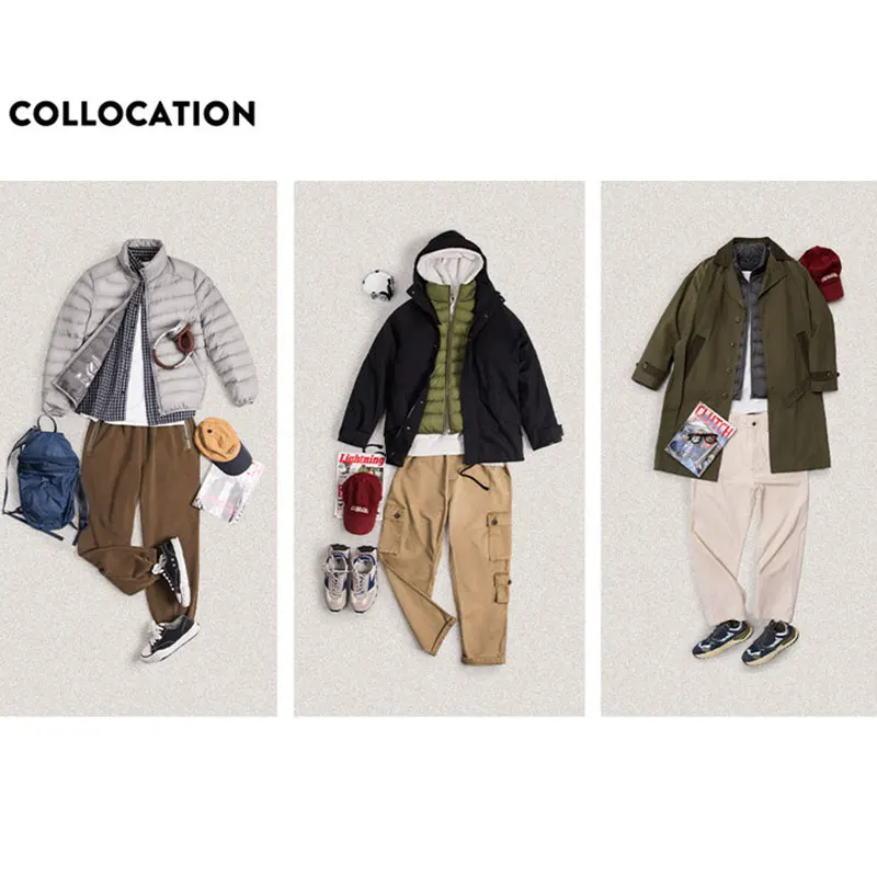 Maden jaqueta feminina 90% pato branco para baixo leve puffer gola quente camada interna casaco térmico casual para o inverno