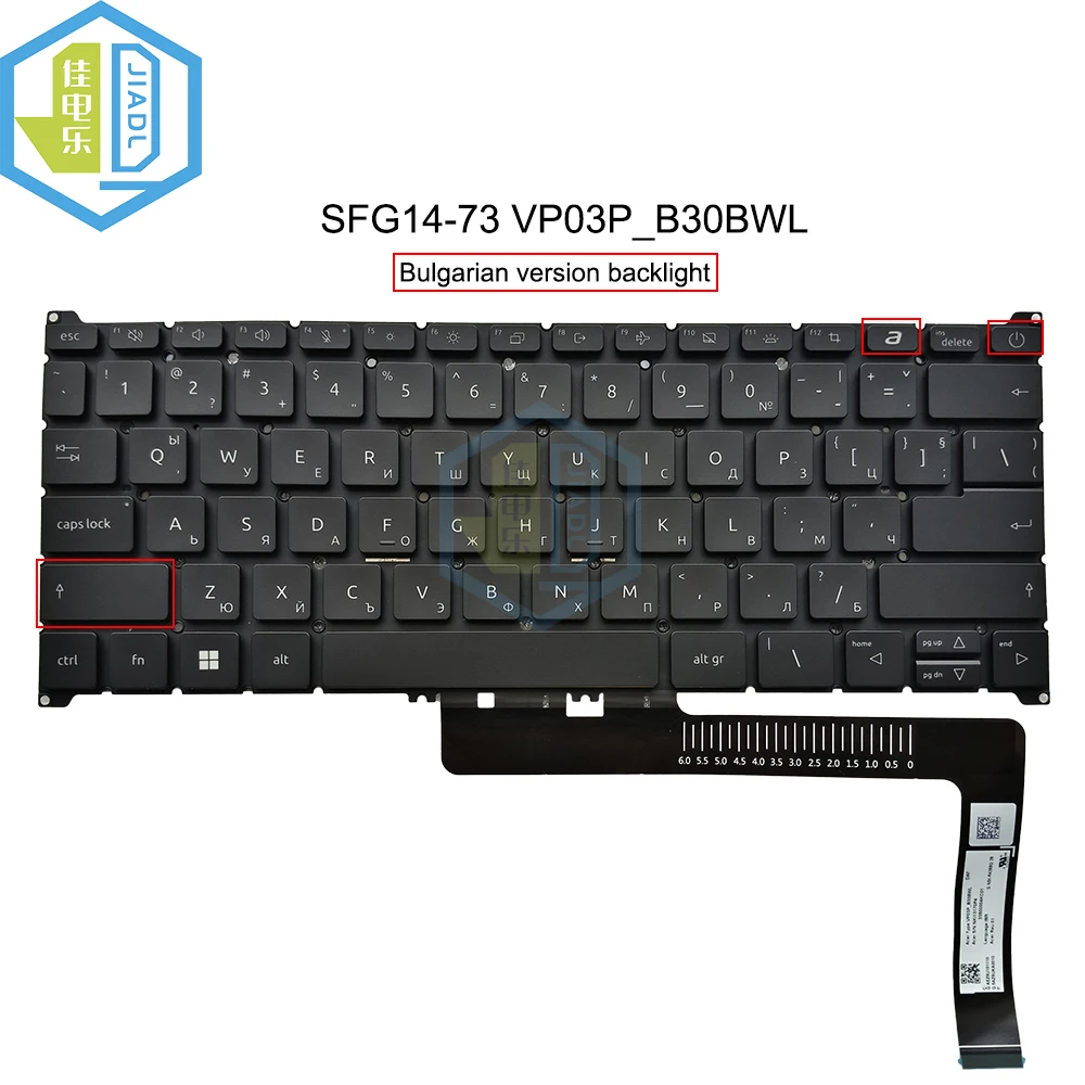 BG BR UK backlight Keyboard For Acer Swift Go 14 SFG14-73T OLED SFG14-73 A514-56 Notebook Keyboards VP03P-B30BWL B40BWL