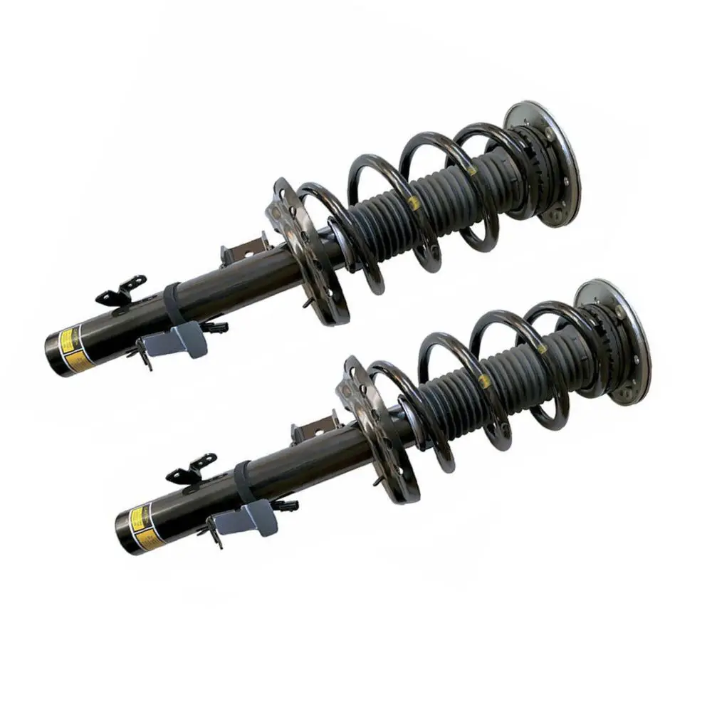 Pair Front Shock Absorber Struts with Electric Fit For Range Rover Evoque 2012-2019 LR024437 LR024444 LR024476