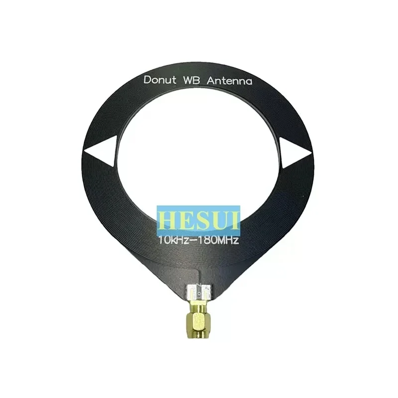 Upgraded Donut broadband antenna frequency 10kHz-180MHz with low impedance conversion