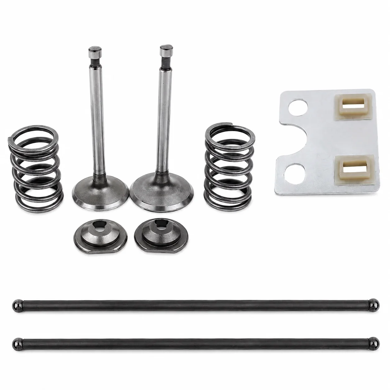 Valve Push Rod Guide Plate & Valve Lifter Kit For Honda GX390 GX340 13HP 11HP 14410-ZE3-013 Small Engine Replacement Parts