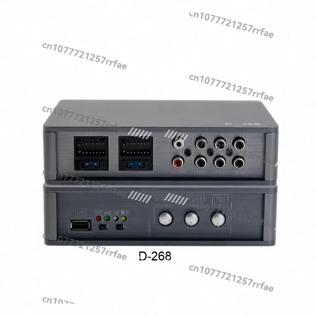 4/6 power amplifier plug and play lossless car audio upgrade Android large screen host aluminum