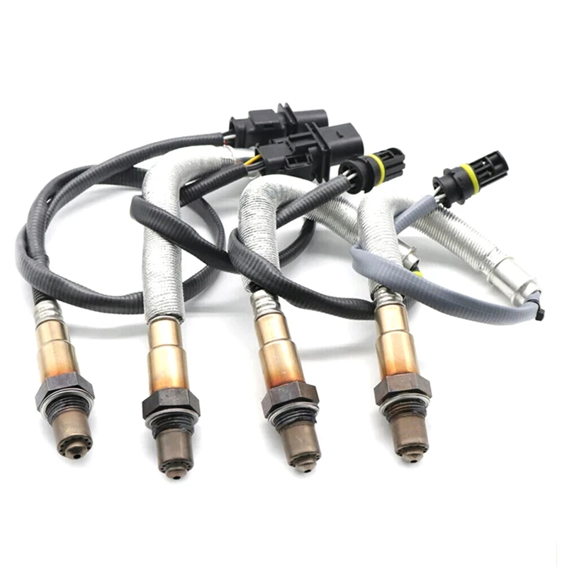 

4Pcs 11787570481 11787545243 11787535269 11787570104 Up+Downstream O2 Oxygen Sensor For BMW 1 3 120I 320I E90 X1 E84