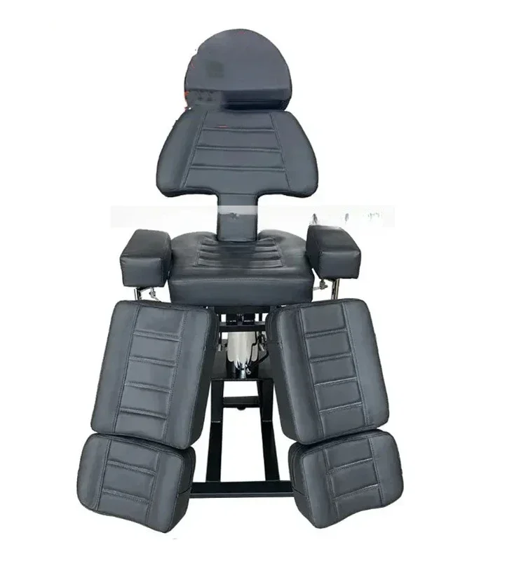 selected Single Split Leg Tattoo Embroidery Multifunctional Adjustable Tattoo Chair Beauty Hydraulic Lifting Recliner