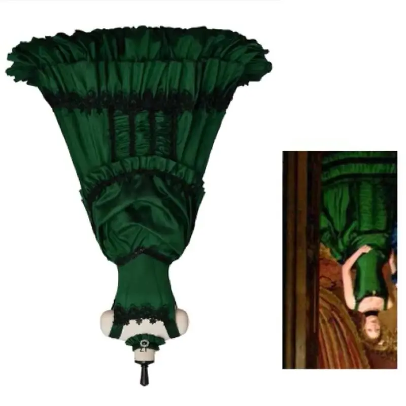 

Interview with the Vampire Madeline Cosplay Costume Gown Women Green Sleeveless Dress Custom Made