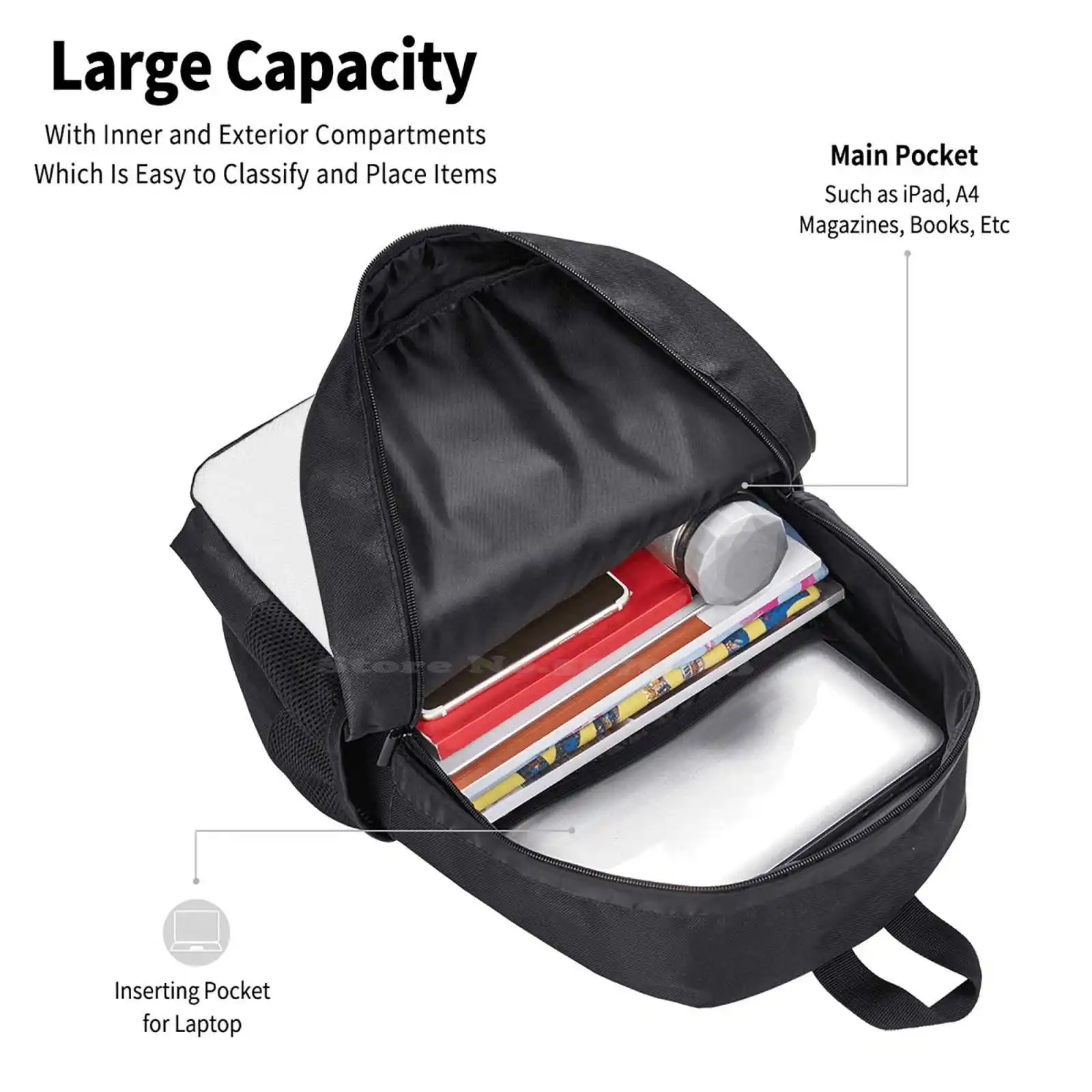 Dark Brotherhood Knows.. You'Ve Been Bad! Hot Sale Schoolbag Backpack Fashion Bags We Know Dragon Born Bathesda Rpg Assassin image 5