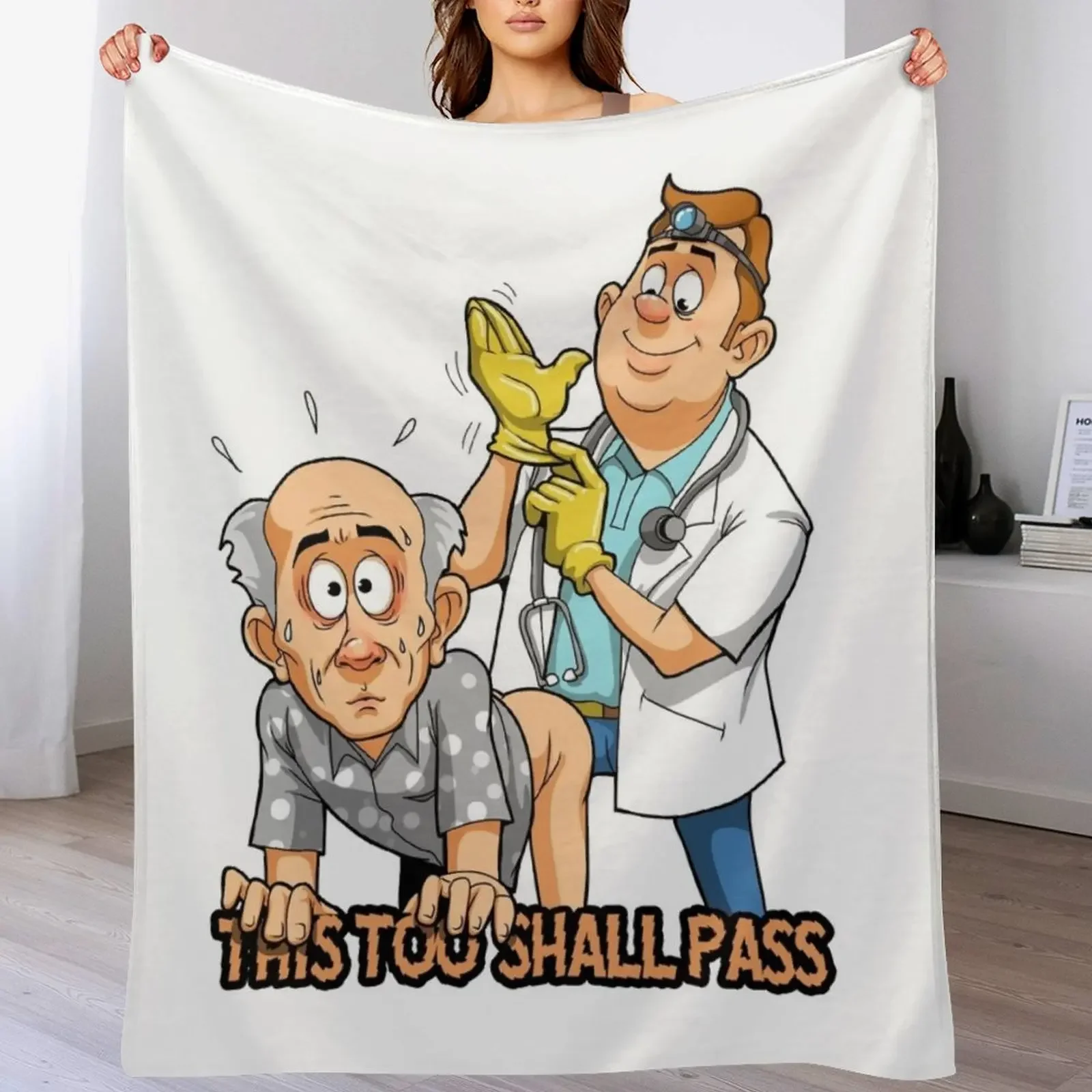 

Doctors Exam Throw Blanket Decorative Beds Picnic Winter beds Decorative Throw Blankets