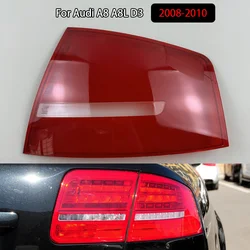 Per Audi A8 A8L D3 2008-2010 copertura fanale posteriore posteriore paralume trasparente fanale posteriore lente Shell Plexiglass