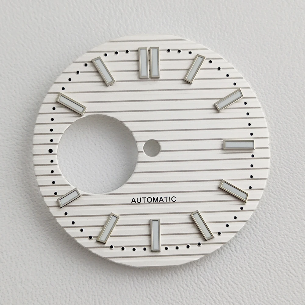 29.8mm NH38 dial Watch Dial Hollowed out dial green luminous dial suitable for N H38 movement watch accessories repair tool