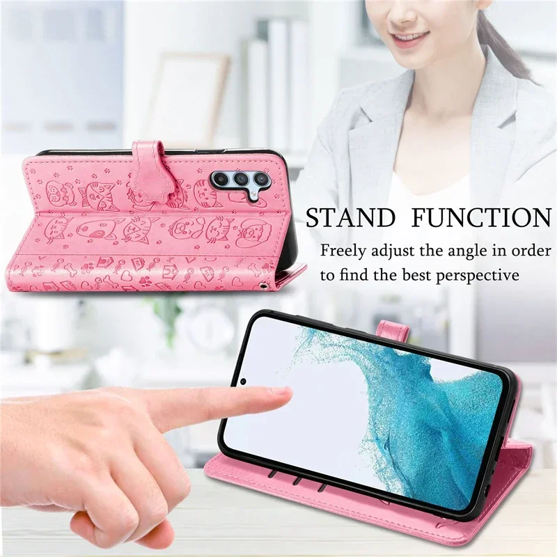 جراب جلدي جميل لهاتف هيواوي ، غطاء محفظة قابل للطي ، P30 ، P40 ، Lite E ، P50 ، P60 ، P sالذكية ، Pro Plus ، Z ، Y6 ، Y7 ، Y5 ، Y9 Prime ، فقط Y9S #4