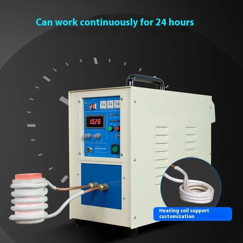 High Frequency induction heater Handheld Quenching Welding Small Brazing Machine, Copper Tube Melting And Heating Equipment