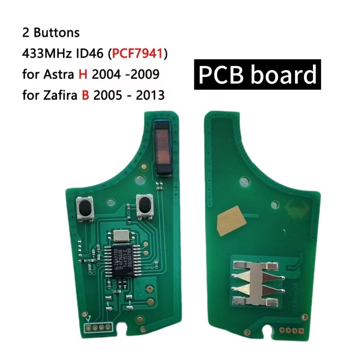 Jingxin FCC:G4-AM433TX 736-743-A 433MHZ PCF7941/7946CHIP Fernbedienung Autoschlüssel für Opel Astra H/Zafira B/Corsa D/Vectra C Autoschlüssel – Detail 7