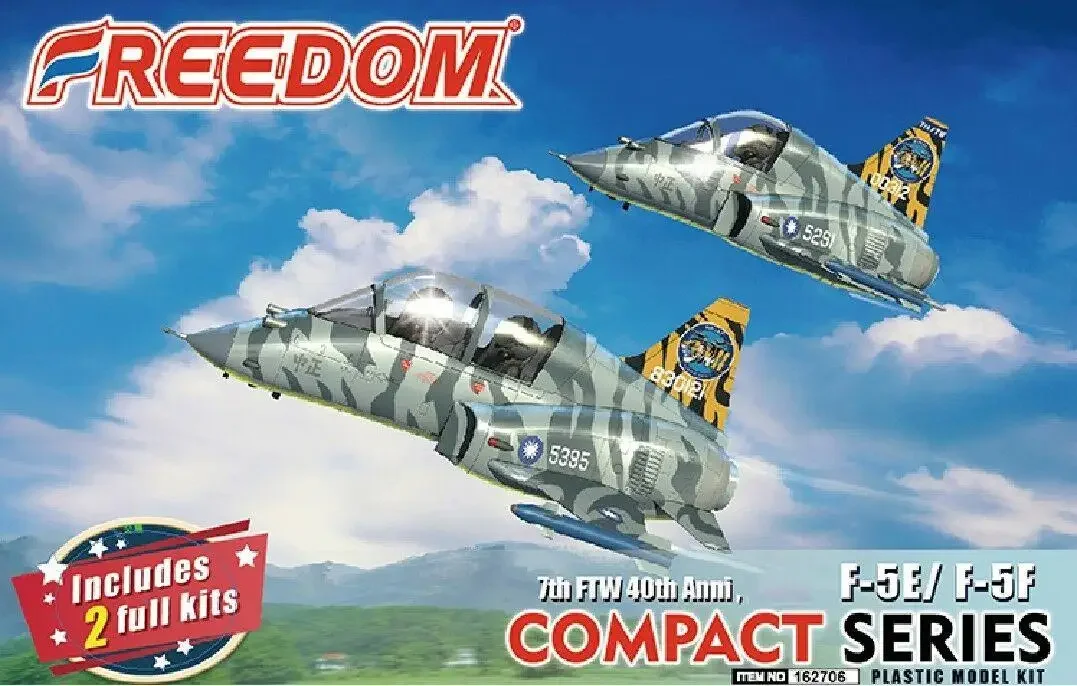 Freedom Models F162706 7th FTW 40th Anni F-5E & F-5FDJ Q Edition Cool