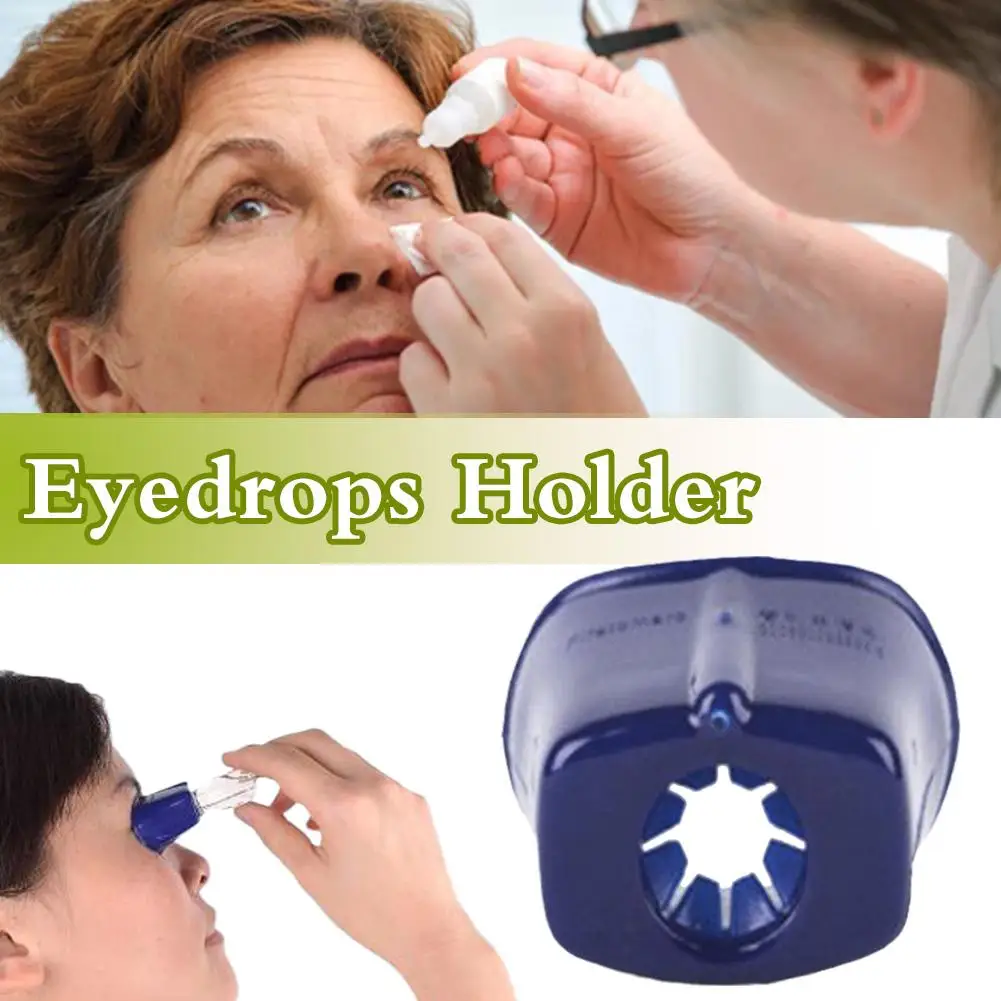 Eye Drop Applicator Portable Autodrop Eyedrop Guide Aids Bottle Holder Tool Eye Drop Bottle Helper Devices For Elderly F4R7