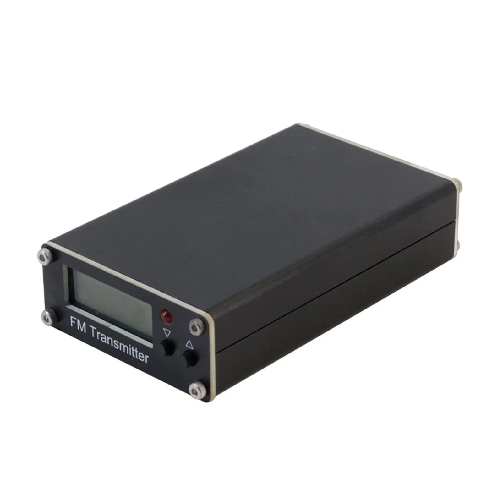 FM Transmitter 0.5W Digital Display Stereo FM Radio Broadcaster 76-108MHz  Frequency 2000m Range Compact Portable Tran