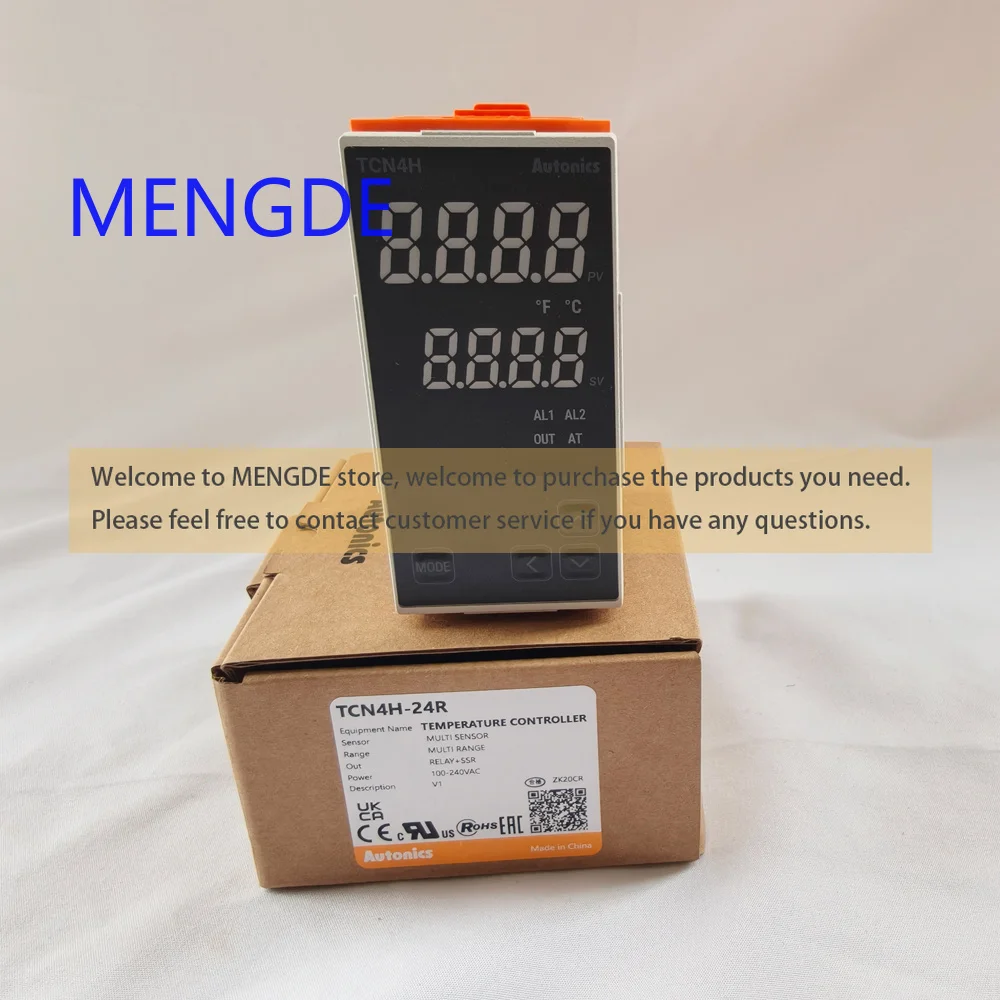 Autonics TCN4H-24R TCN4L-22R Temperature Controller Relay SSR Output Intelligent PID Dual Digital Control Meter