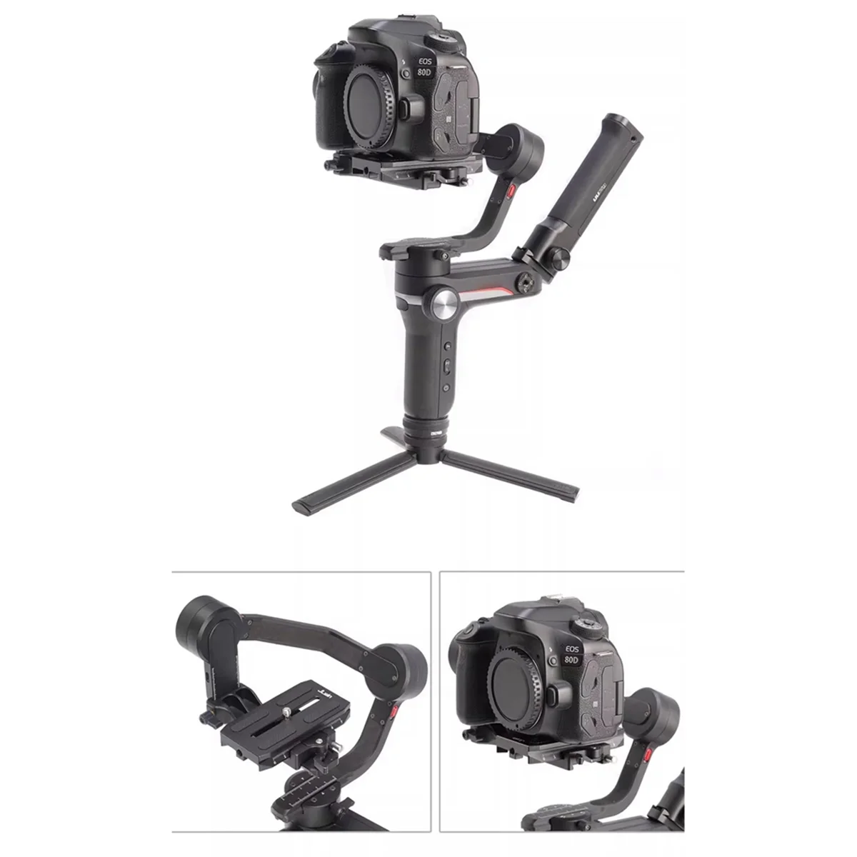 

Superior! JLwin Stabilizer Plate for Zhiyun Crane 2/3 Compatible Manfrotto Plate Microbi S/2/3 Plate
