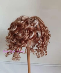 2026 Dula Doll Wigs for Blythe Qbaby Mohair Exploding head curls 9-10 inch head circumstance