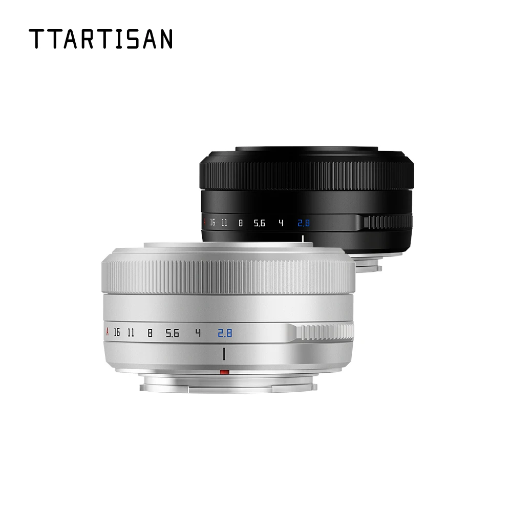 TTArtisan Auto Focus 27mm F2.8 Camera Lens Fujifilm XF Sony E Nikon Z Mount For XA7 XT30 XS10 Xpro xe4 XH2S a6000 a6700 Z30 ZFC