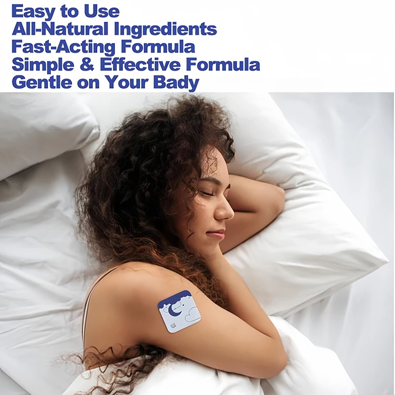 Sleep Patches Natural Sleeping Restfulness Relieve Stress Improve Insomnia Falling Asleep Faster Body Relax Stickers