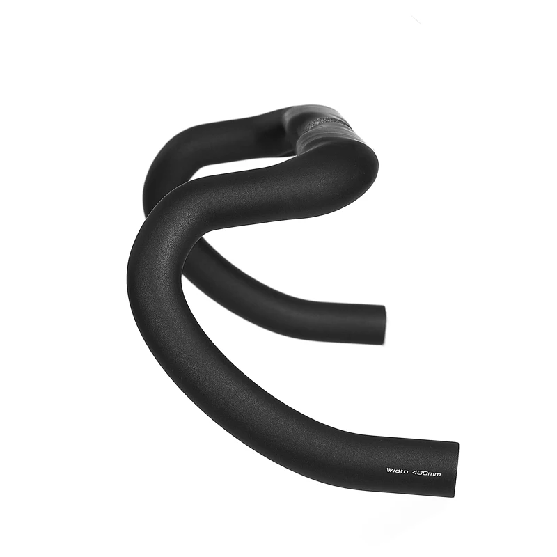 Ohne Logo Neuer Carbon-Gravel-Lenker mit Großer Flare-Bar für Cyclocross und Rennräder, 400/420mm Carbonfaser-Fahrradlenker – Detail 5