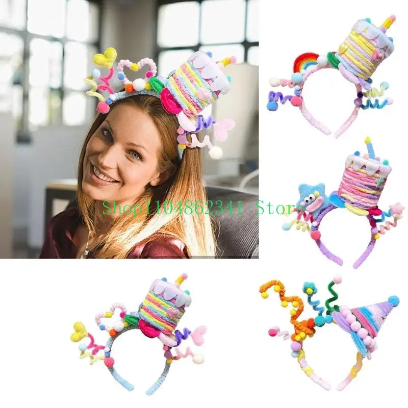 5ASD مقر رأس مريح مع أغطية رأس زخرفة النجوم لمناسبة خاصة