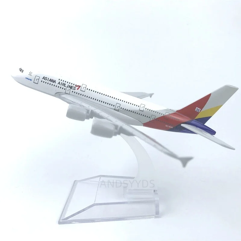 airplane model toy 16cm scale aircraft A380 Series Airlines Airplane airplane toys for child Metal Aviation for Collections