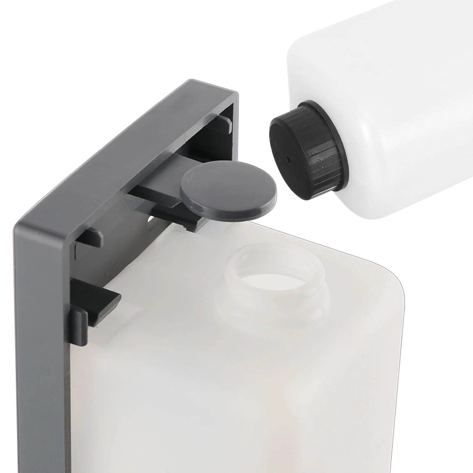 

2 Sets Soap Dispenser Accessories Shampoo Body Wash Wall Mounted Pump Bottle Head Kit Practical Hotels Households Kitchen
