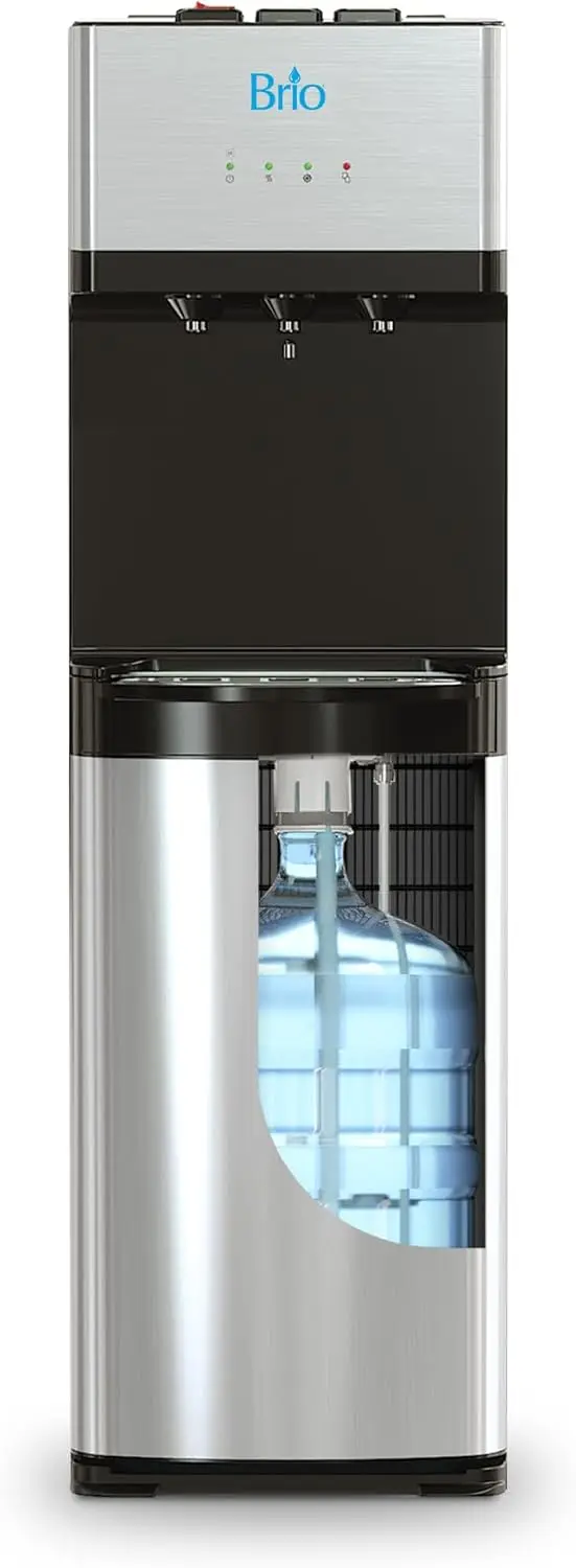 

Self-Cleaning Bottom Loading Water Cooler with 3 Temperature Settings: Hot, Cold & Cool