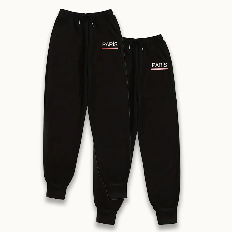 2 قطعة مجموعة المرأة Sweatpants الحديثة بنطال رياضي كل يوم صالة بنطلون 2025 الخريف الشتاء لينة الراحة سراويل تقليدية 2 حزم