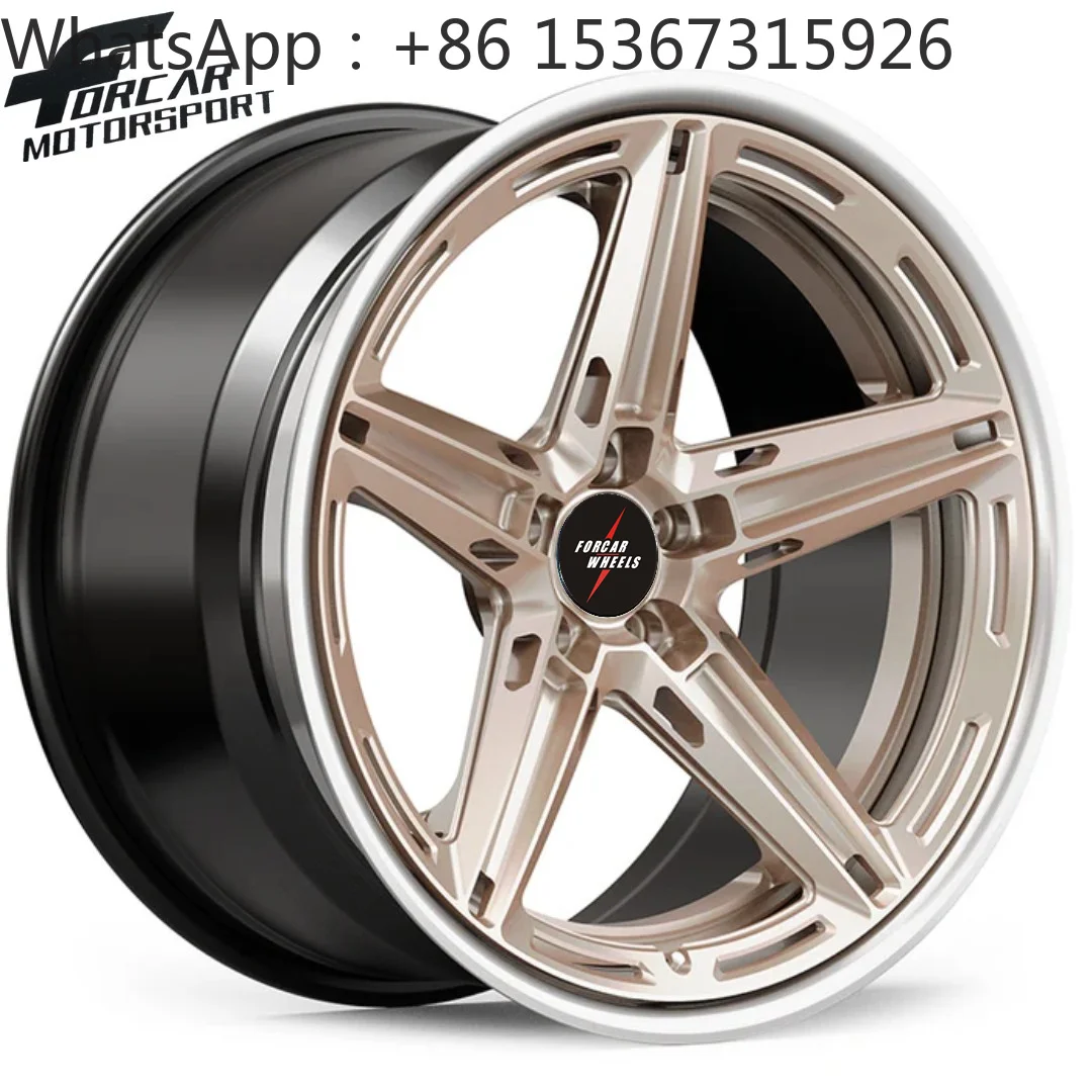 

Custom Two-Piece T6061 Aluminum Alloy Car Wheel Rims Personal Use Modified Auto Wheels 16-24 Inch