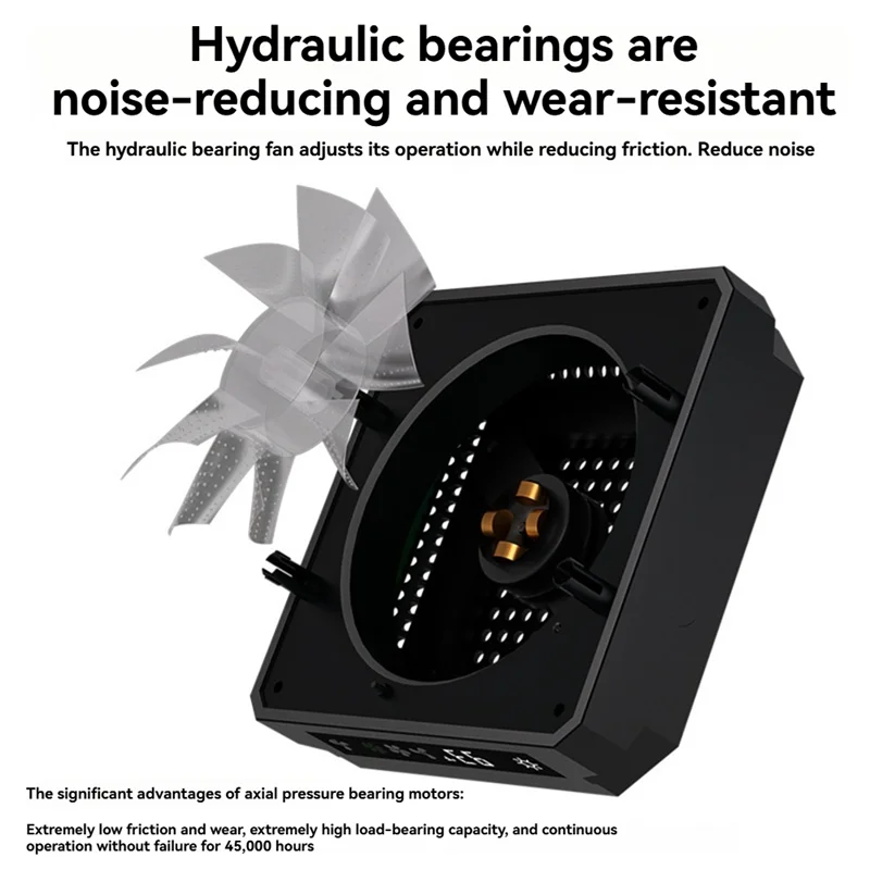 【Личность!】Для охлаждающего вентилятора серии X с регулируемой скоростью вентилятора по температуре с RGB-подсветкой XSX с низким уровнем шума