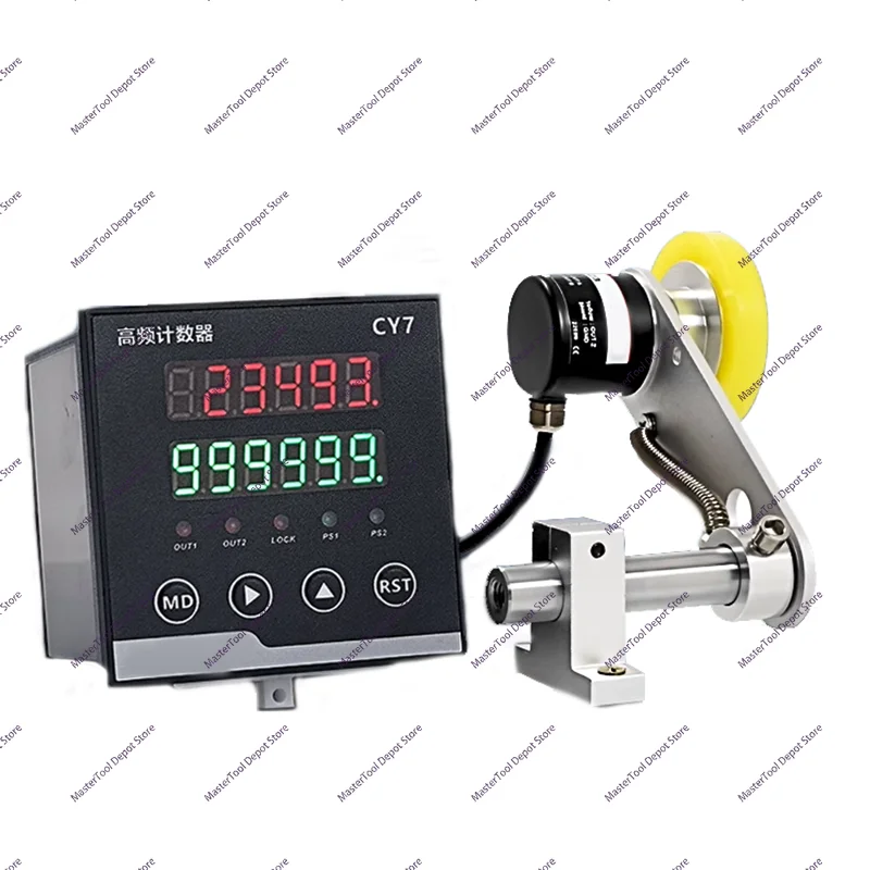 High Precision Roller Digital Display Counter Encoder Controller Edge Banding Machine Length Counting Meter