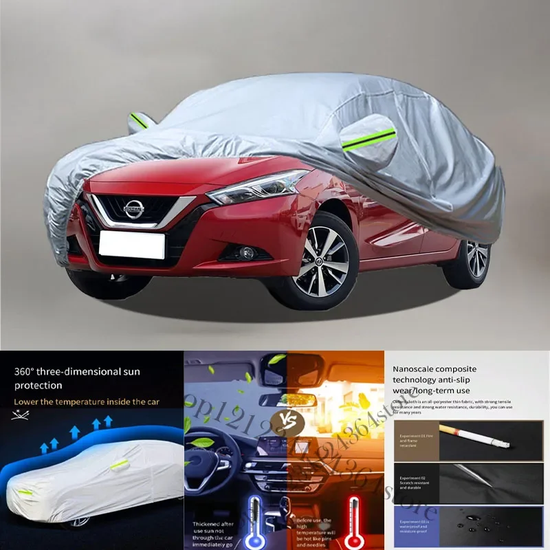 

For Nissan Bluebird Auto Anti snow Anti dust Anti-uv Anti peeling paint And Anti Rainwater 210t car cover Car cover