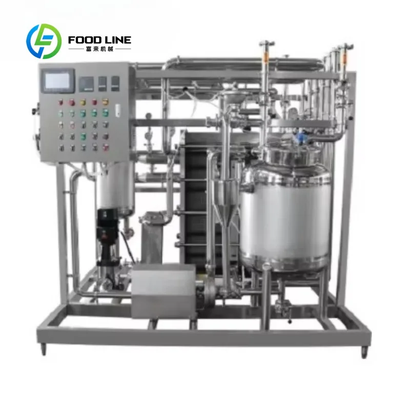 Custom made Plate Pasteurizer Milk Sterilizer Ice Cream Pasteurizer