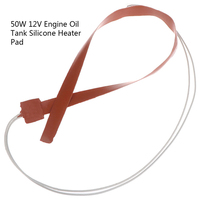 50W 12V Silicone Heating Pads Flexible Heater Heating Fast Acid-resistant DeIcing Windshield Wipers Parts Accessies