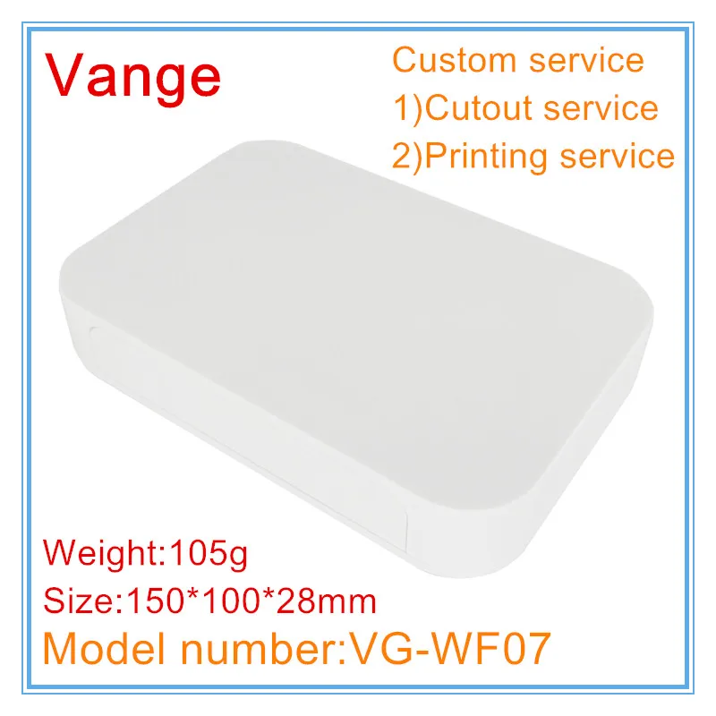 Vange Pcb Behuizing 150*100*28Mm Abs Plastic Projectdoos Diy