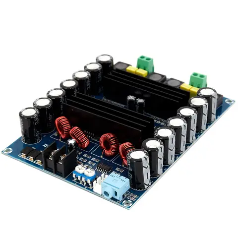 XH-M641 TPA3116D2 DC12V 24V 150W X 2 오디오 디지털 고전력 2 채널 차량용 증폭기(부스트 보드 포함) G2-010 HOT