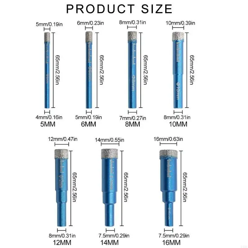 E5BE HOLE PUNFER DEAFSER DIAMNDS DEAR DRILE TOULUGH