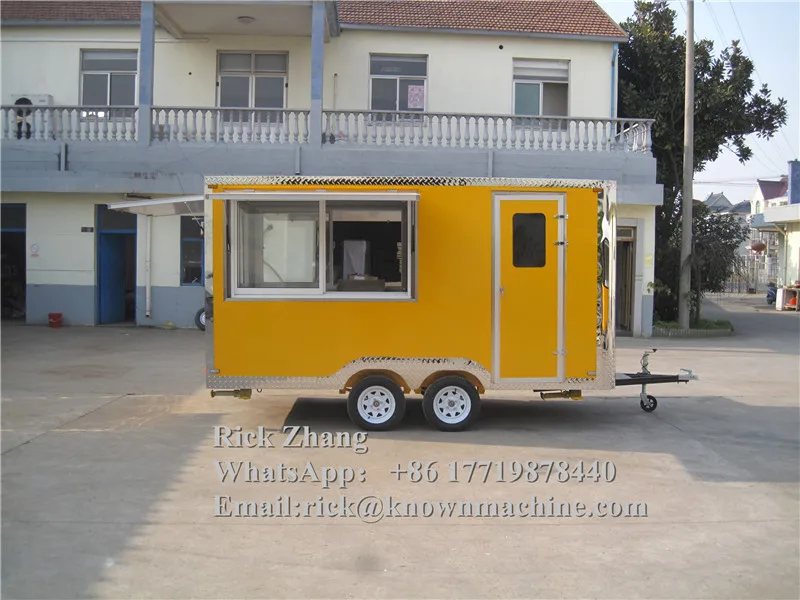 食品トレーラーとトラック,カスタマイズされたフライヤー,トラック,冷蔵庫,冷凍庫,ホットドッグヒーター,オーブン,海での送料無料