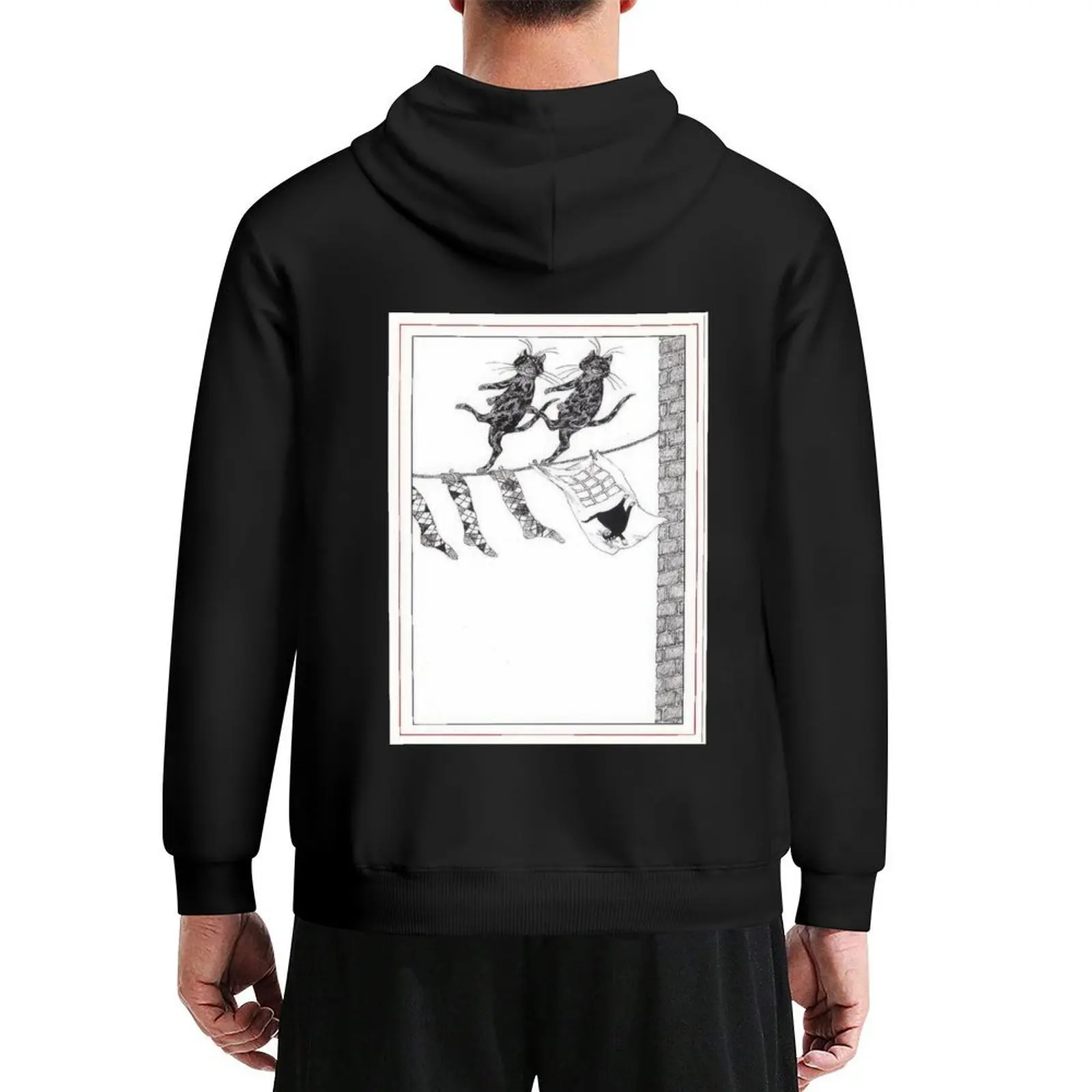 

Edward Gorey Hoodie anime clothes anime clothing korean autumn clothes korean clothes graphic hoodie