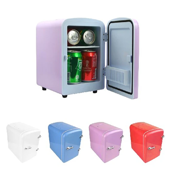 Mini refrigerador portátil USB, pequenos refrigeradores, computador para maquiagem, Skincare, beleza, fábrica, 4L12V, personalizado